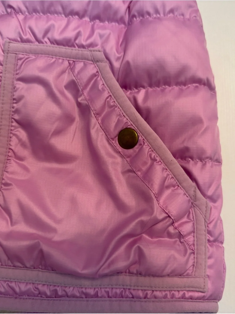 Girls Crewcuts Pink Quilted Puffer Vest